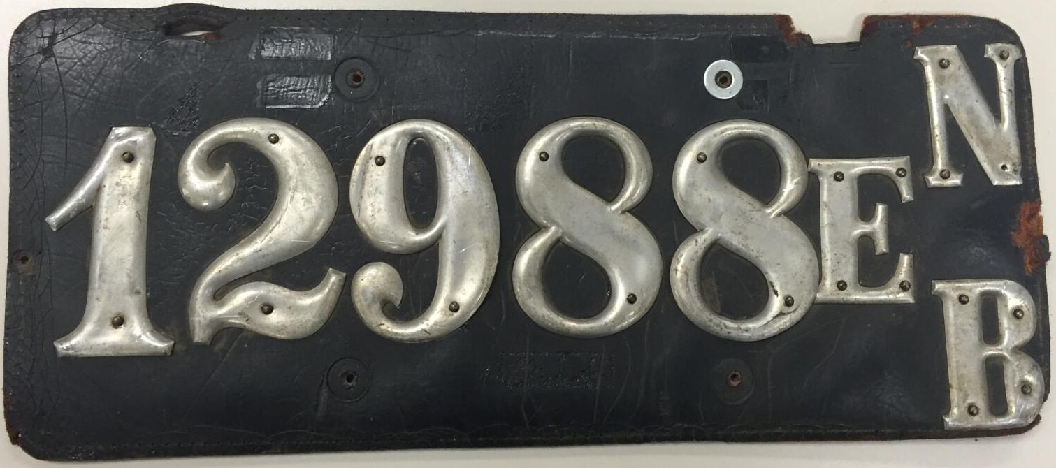 1903-1914 license plate